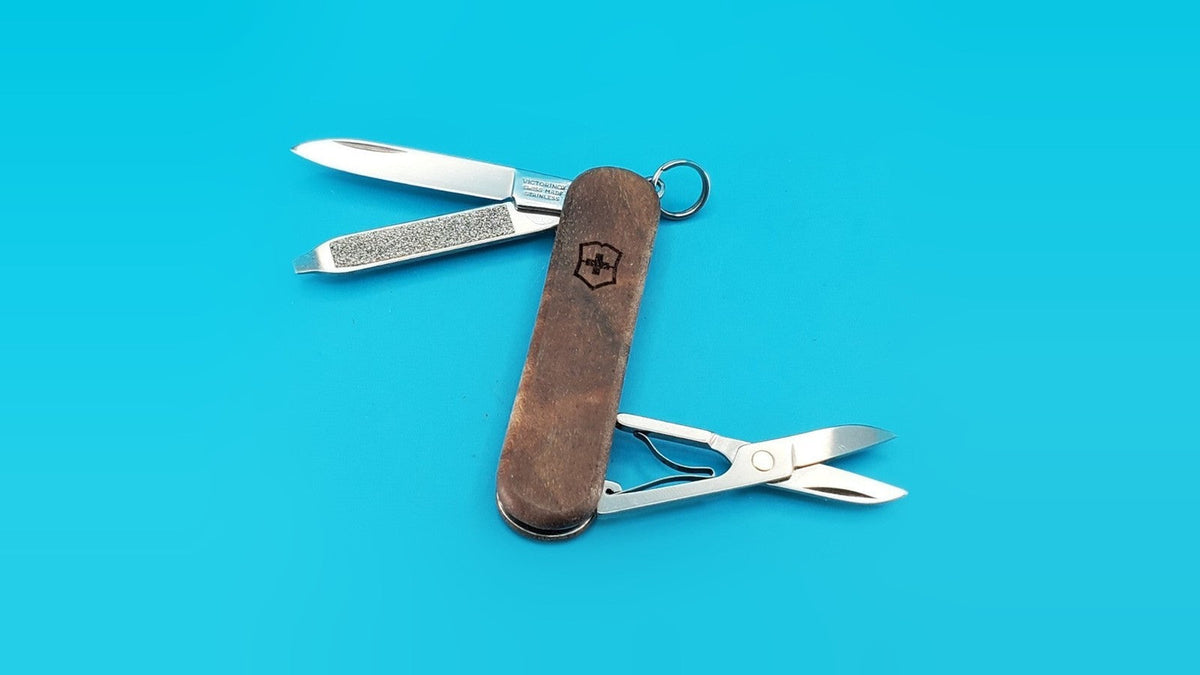 Victorinox Classic SD Swiss Army knife, open