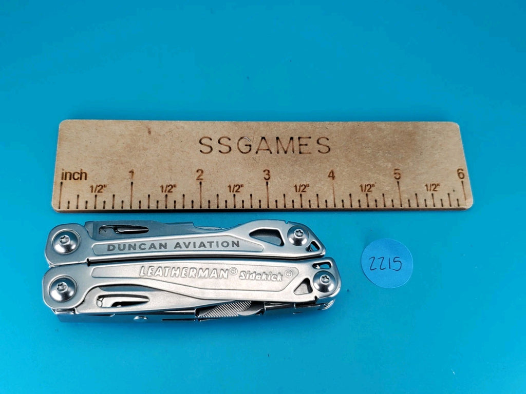 Leatherman Sidekick Multi-Tool, Knife, Pliers, Saw, Stainless! *DUNCAN AVIATION*