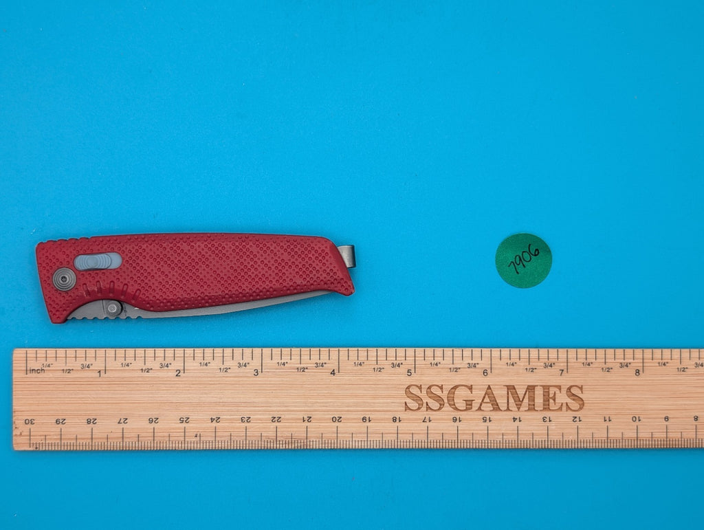 SOG Altair XR Canyon Red CRYO 154CM Folding Knife