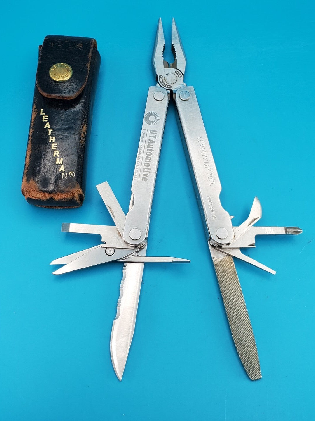 Leatherman PST 2 Multi Tool! 05/97 date stamp! With Sheath! J. LOUCKS