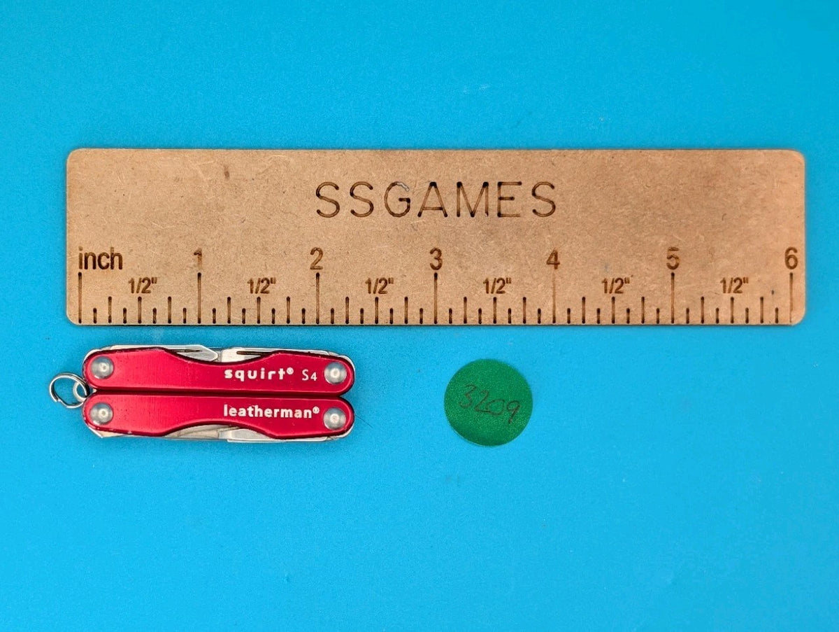 Leatherman "Squirt S4" Stainless Steel Multi Tool - RED!
