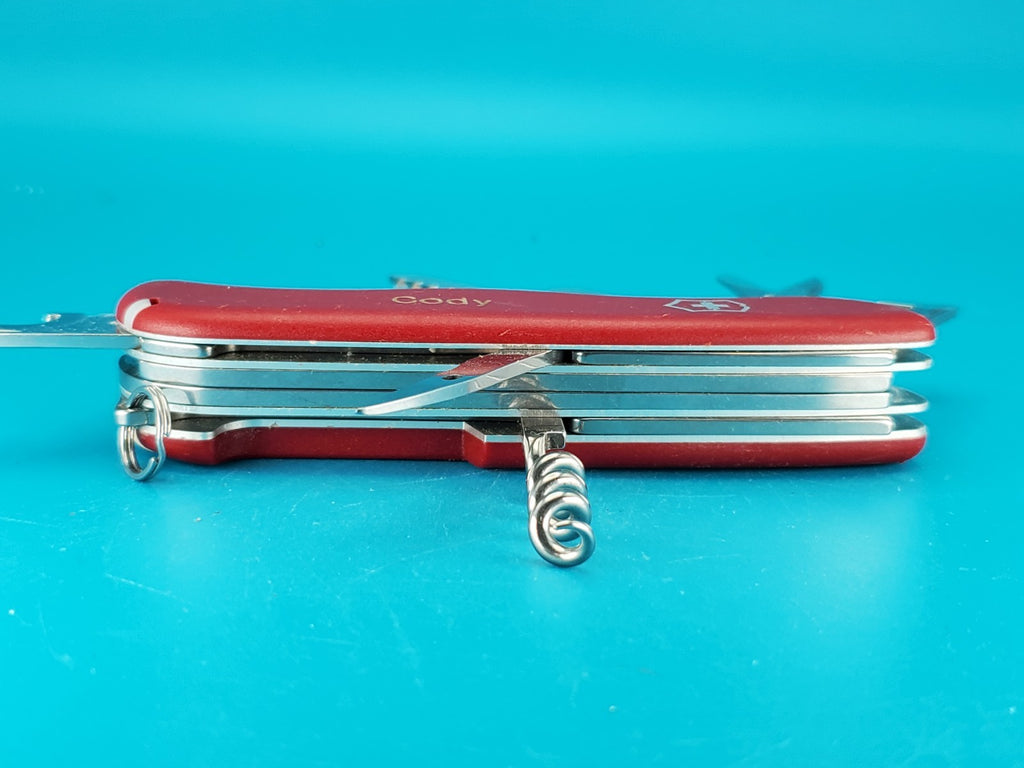 Victorinox Outrider Red Swiss Army Knife Multi Tool! Original Slide Lock! *CODY*