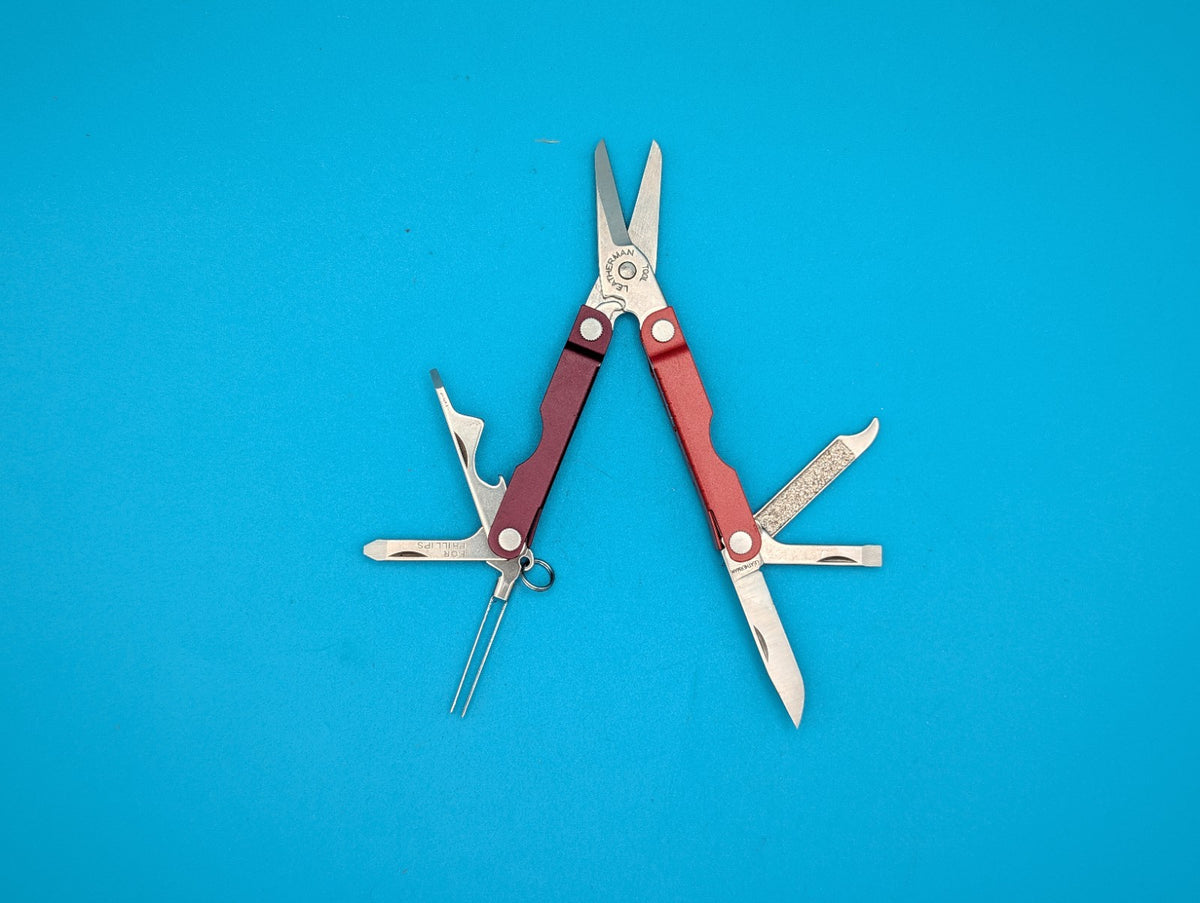 Leatherman Micra Multi-Tool, Knife, Scissors, Key Ring