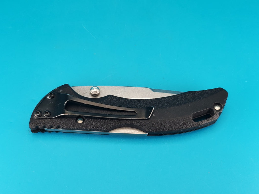Buck USA 285 Black Lockback Folding Pocket Knife!