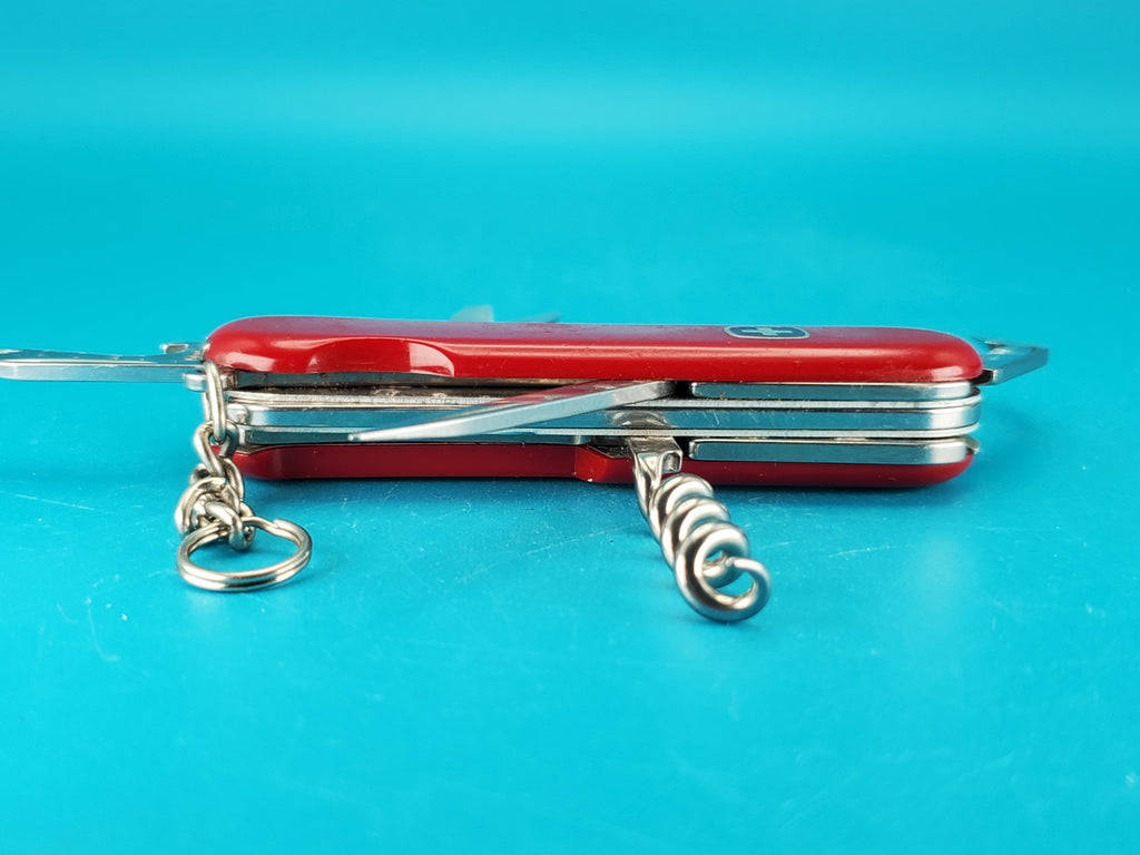 Wenger Traveler Red Swiss Army Knife Multi Tool!