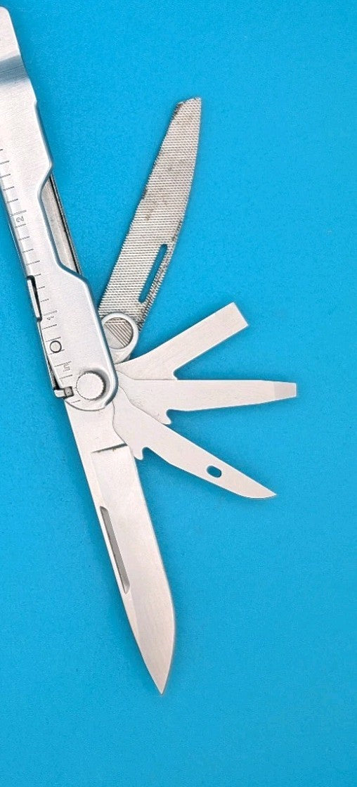 Leatherman Rebar Knife Multi-Tool! Stainless! USED