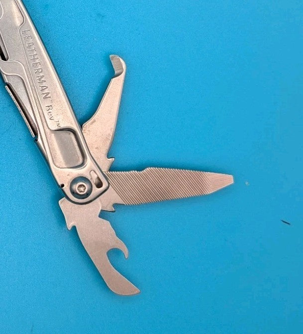 Leatherman Rev 3.8" Multi-Tool, Stainless! *TREX*