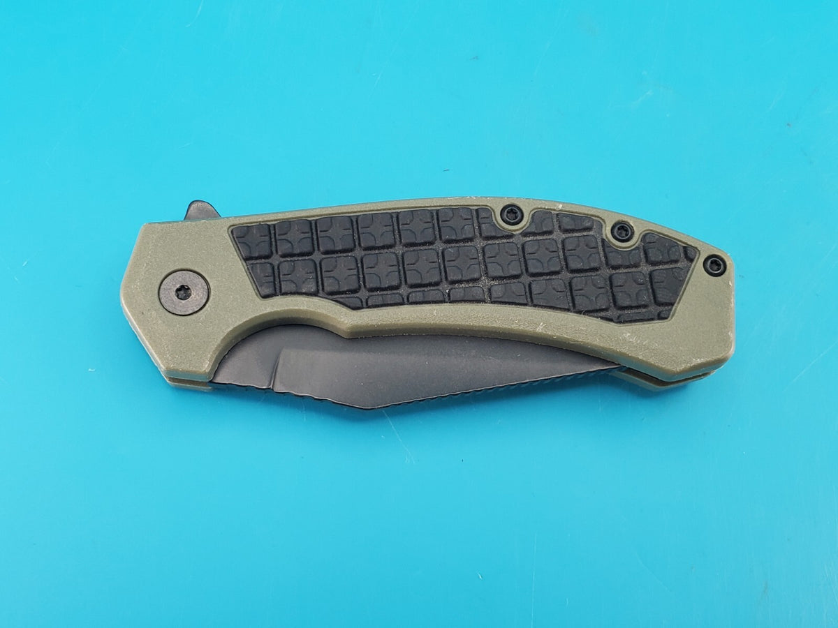 Kershaw 8760 Faultline Liner Lock Plain Edge Flipper Knife!