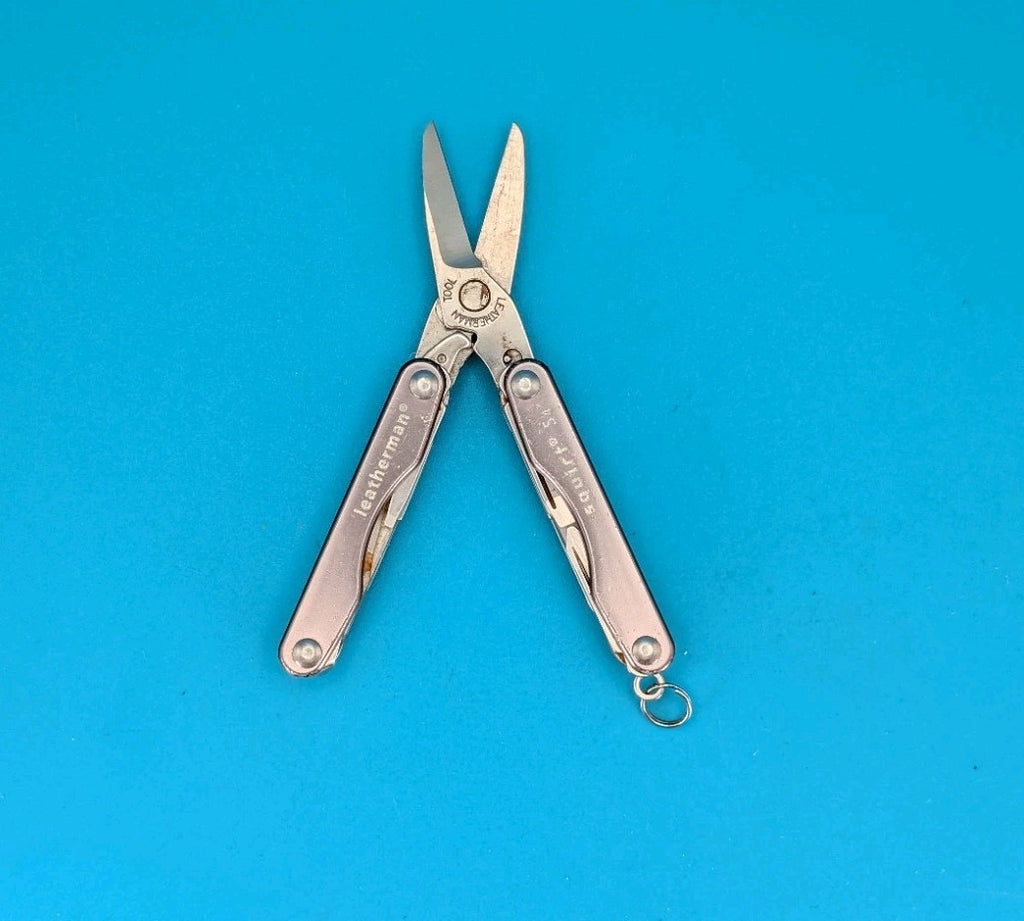 Leatherman Squirt S4 Multi-Tool, Key Ring, Retired, GRAY!