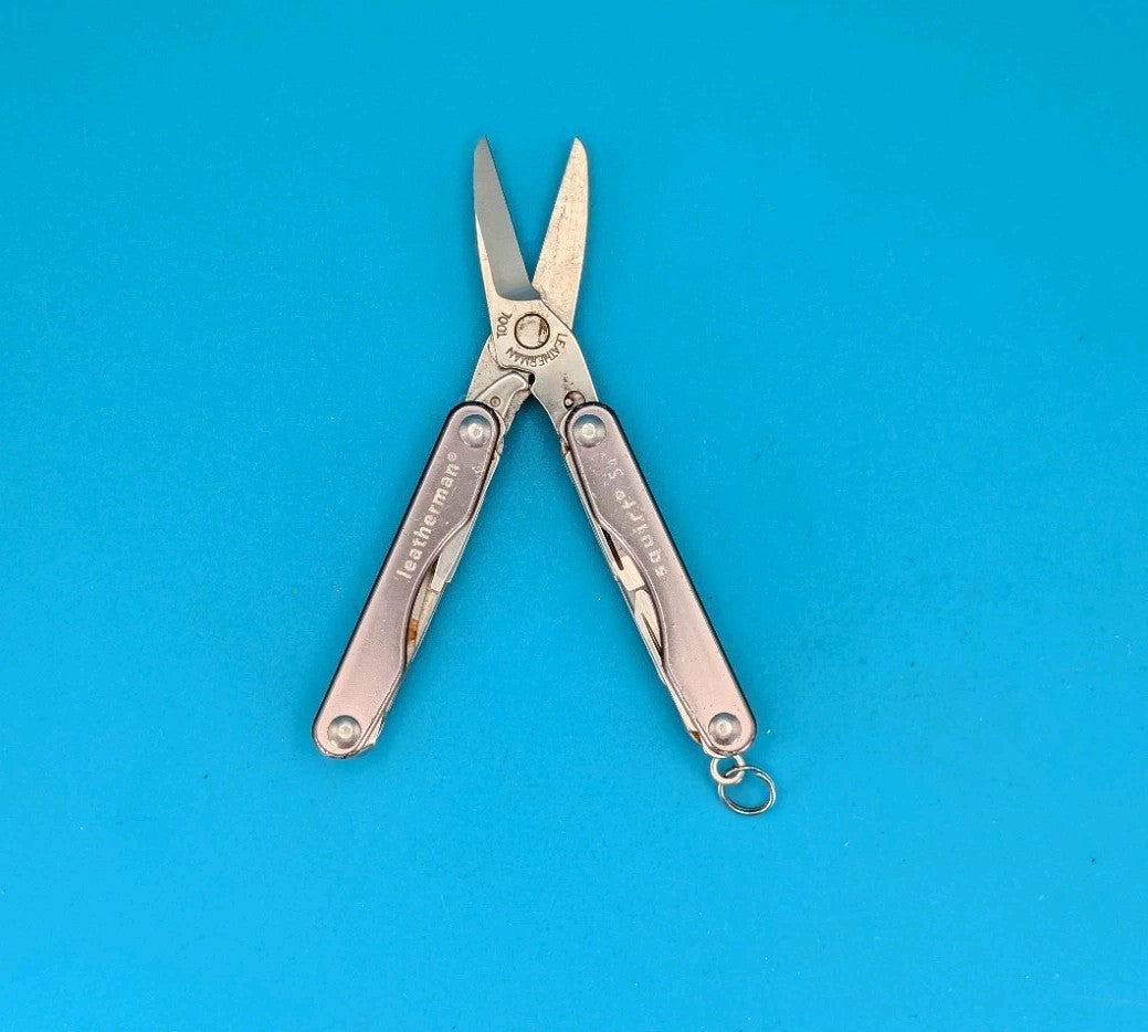 Leatherman Squirt S4 Multi-Tool, Key Ring, Retired, GRAY!