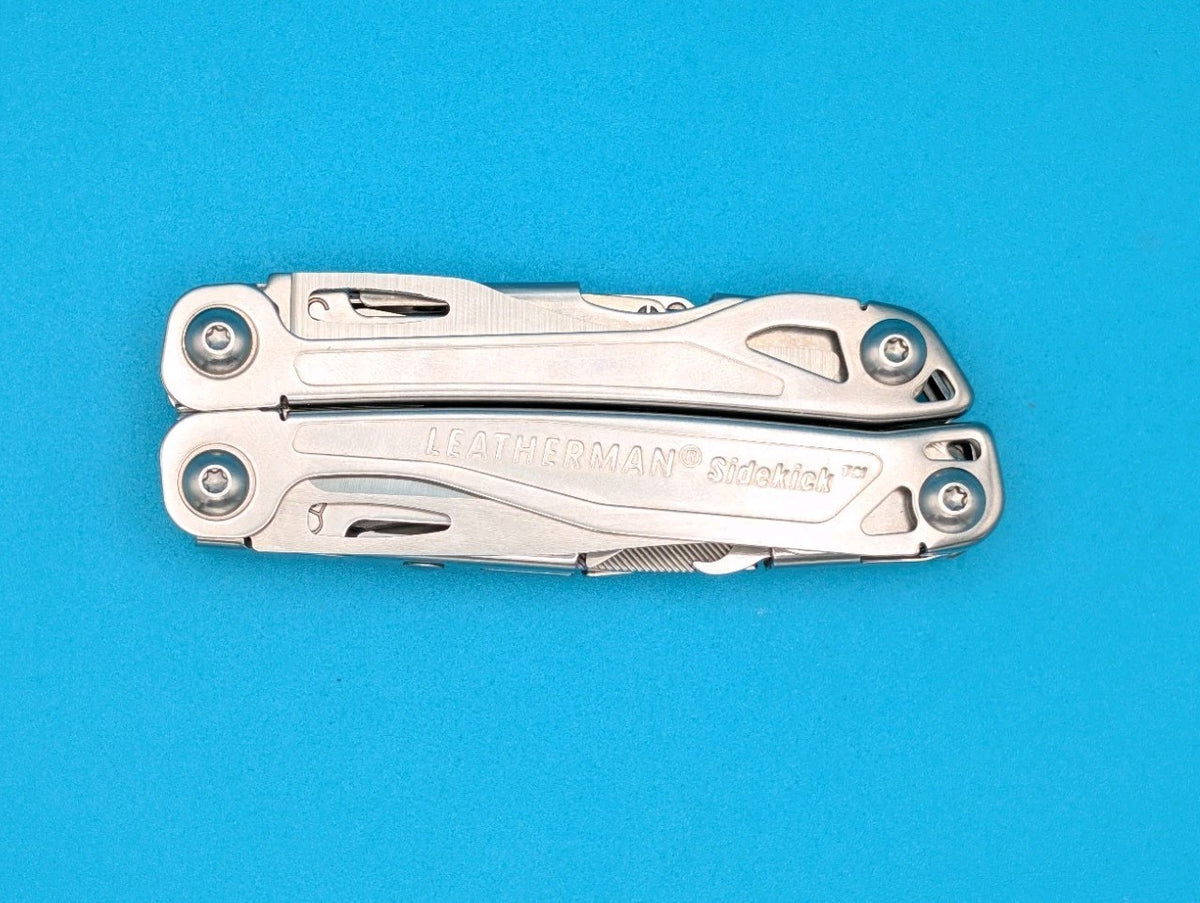 Leatherman Sidekick Multi-Tool, Knife, Pliers, Saw, Stainless! With Sheath!
