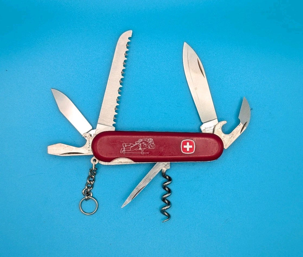 Wenger Alpine Backpacker Swiss Army Knife Multi Tool!