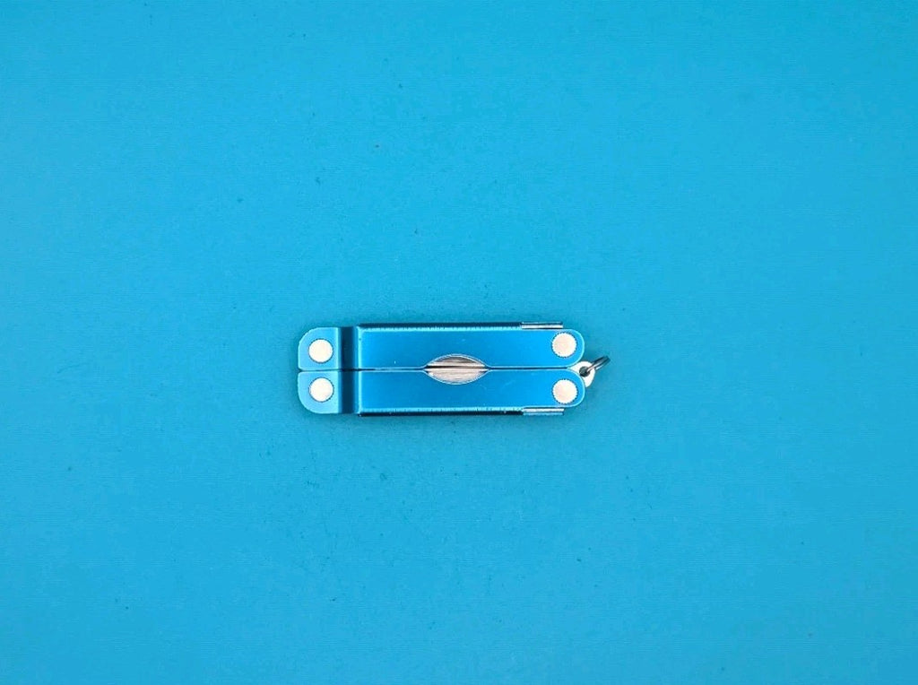 Leatherman Micra Multi-Tool, Knife, Scissors, Key Ring, Blue!