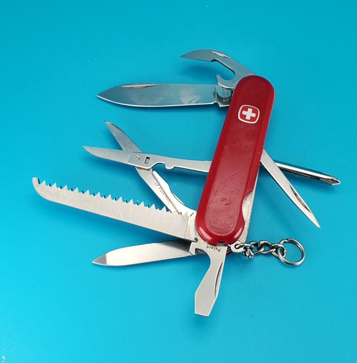 Wenger Handyman Red Swiss Army Knife Multi Tool!