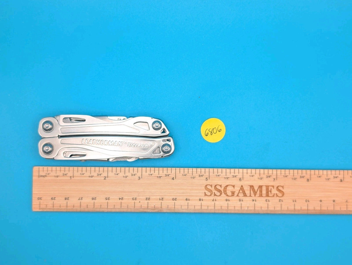 Leatherman Sidekick Multi-Tool, Knife, Pliers, Saw, Stainless! With Sheath!