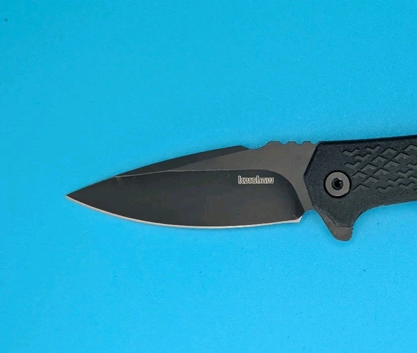 Kershaw Knives Conduit Liner Lock 1407 Black GFN Stainless Pocket Knife!