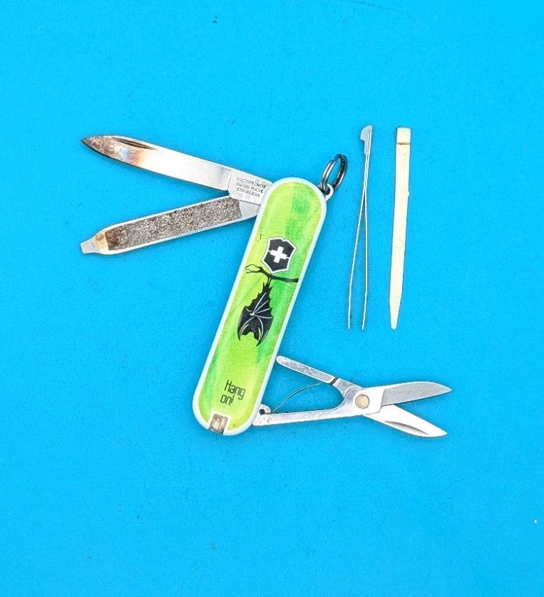 Victorinox Classic 2013 Limited Edition 'Heads Up!" Swiss Army Knife! 58mm