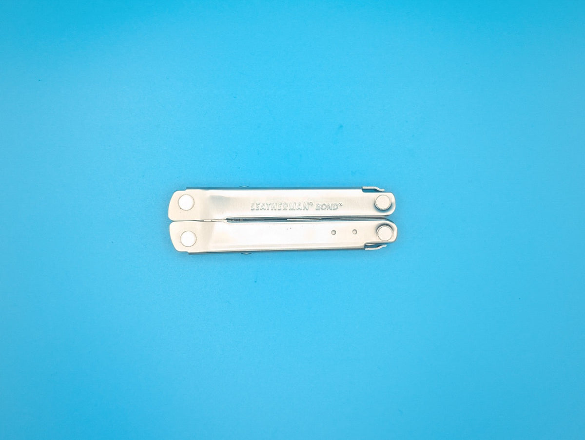 LEATHERMAN Bond Multitool, Stainless Steel Everyday Tool! WITH SHEATH!