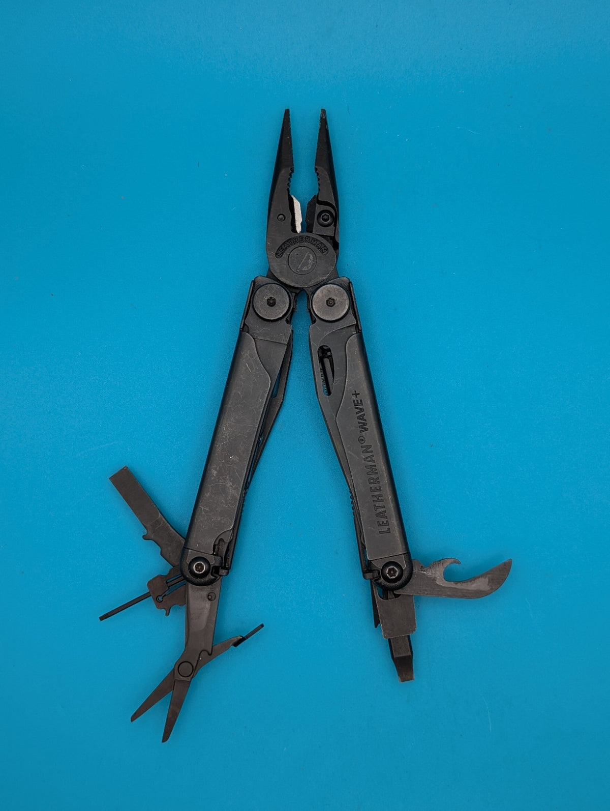 Leatherman Wave Plus + Multi-Tool! FAST SHIPPING! BLACK OXIDE!
