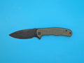 Civivi Mini Praxis Flipper Pocket Knife Liner Lock Plain Edge Blade! Olive Green