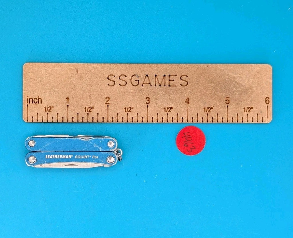 Leatherman SQUIRT PS4 Multi-Tool With Pliers Scissors Knife BLUE!