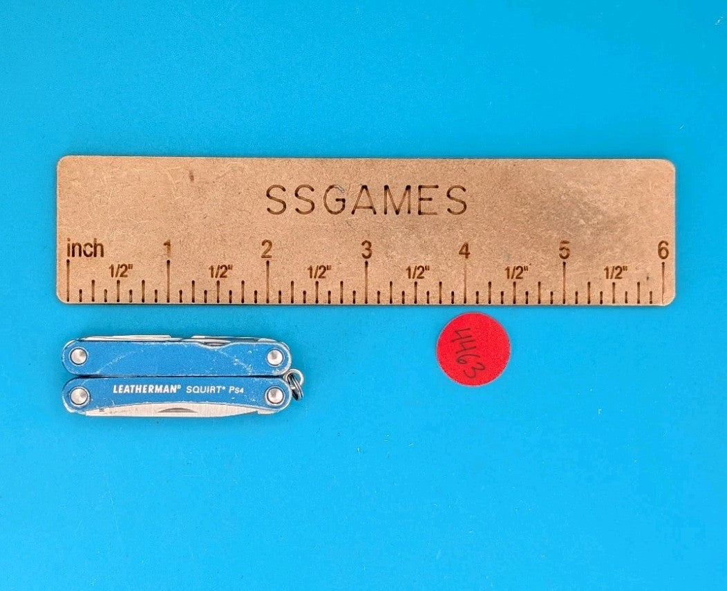 Leatherman SQUIRT PS4 Multi-Tool With Pliers Scissors Knife BLUE!