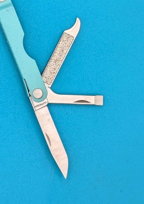 Leatherman Micra Multi-Tool, Knife, Scissors, Key Ring, Parakeet!