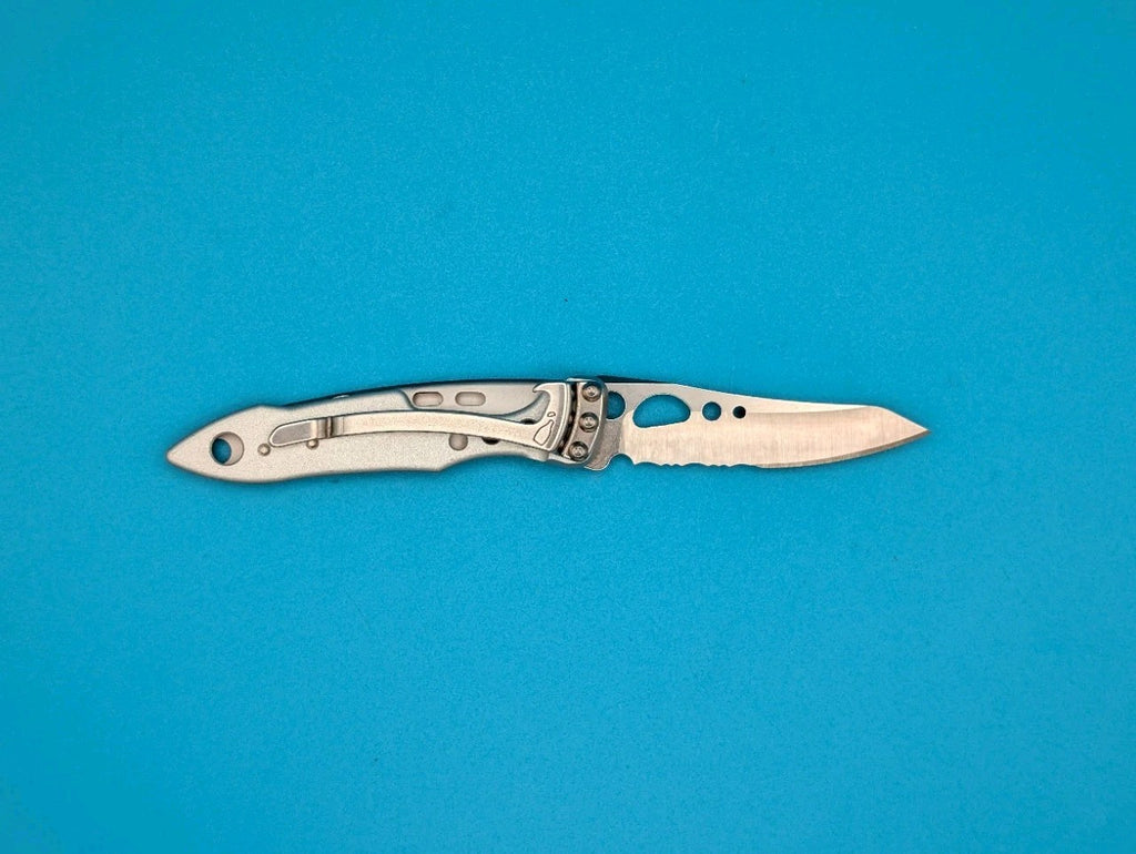 Leatherman Skeletool KBX Pocket Knife w/ Bottle Opener, SILVER!