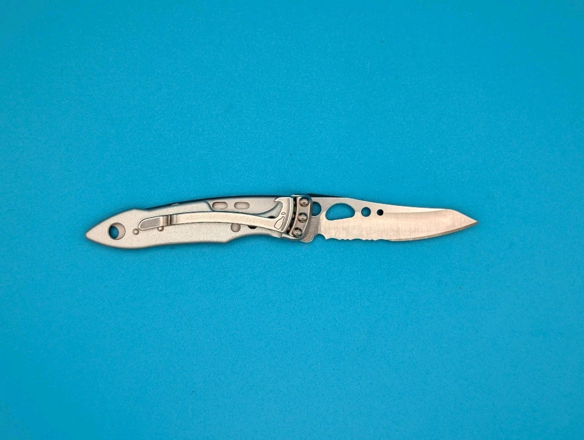 Leatherman Skeletool KBX Pocket Knife w/ Bottle Opener, SILVER!