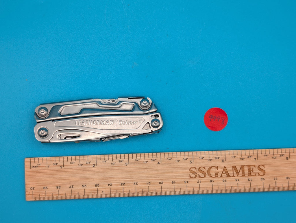Leatherman Bolster 13 Tool Stainless Steel Multi-Tool! With Sheath!
