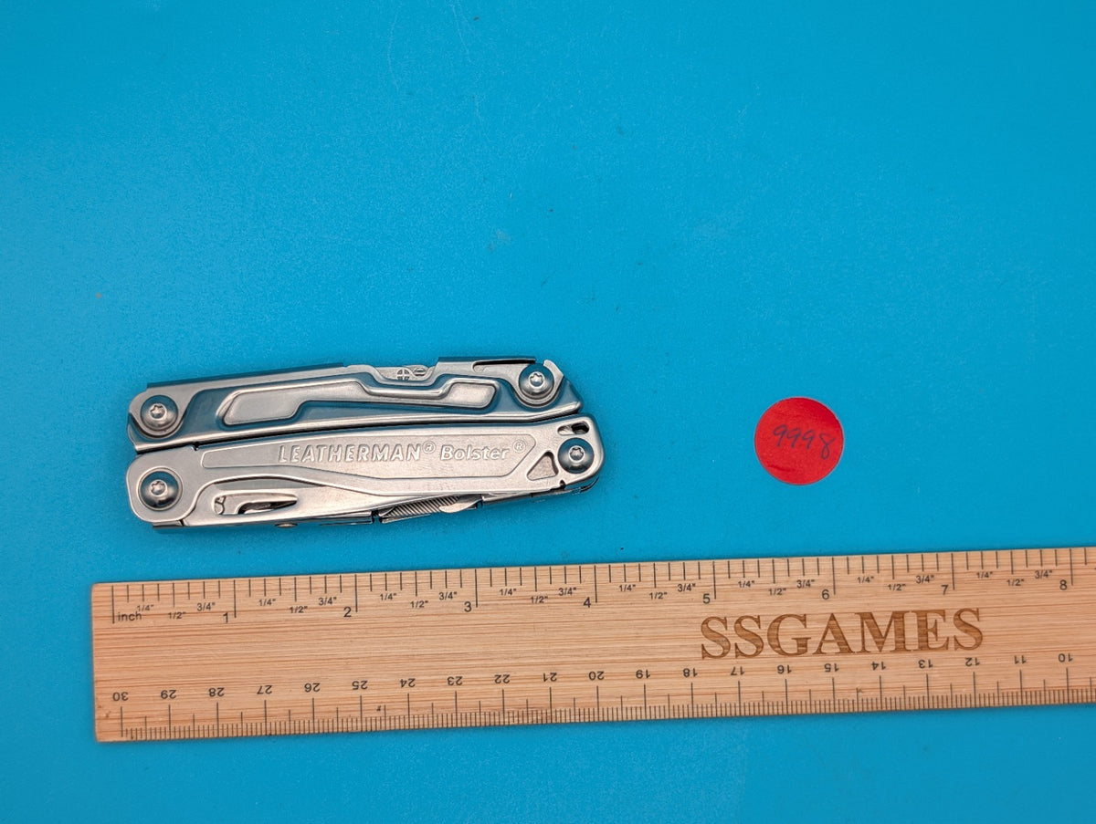 Leatherman Bolster 13 Tool Stainless Steel Multi-Tool! With Sheath!