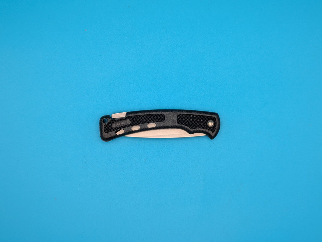 Vintage Buck 444 Bucklite Plain Edge Lockback Pocket Knife! Duck's Unlimited!