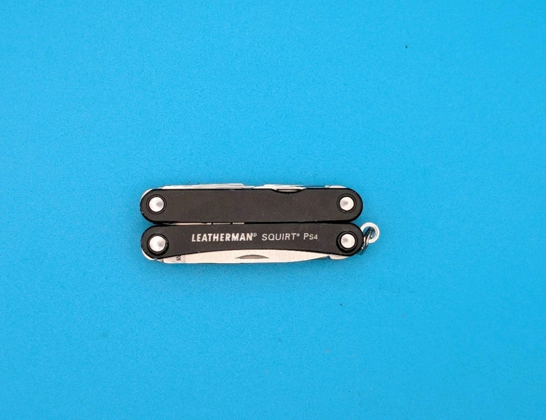 Leatherman SQUIRT PS4 Multi-Tool With Pliers Scissors Knife BLACK!