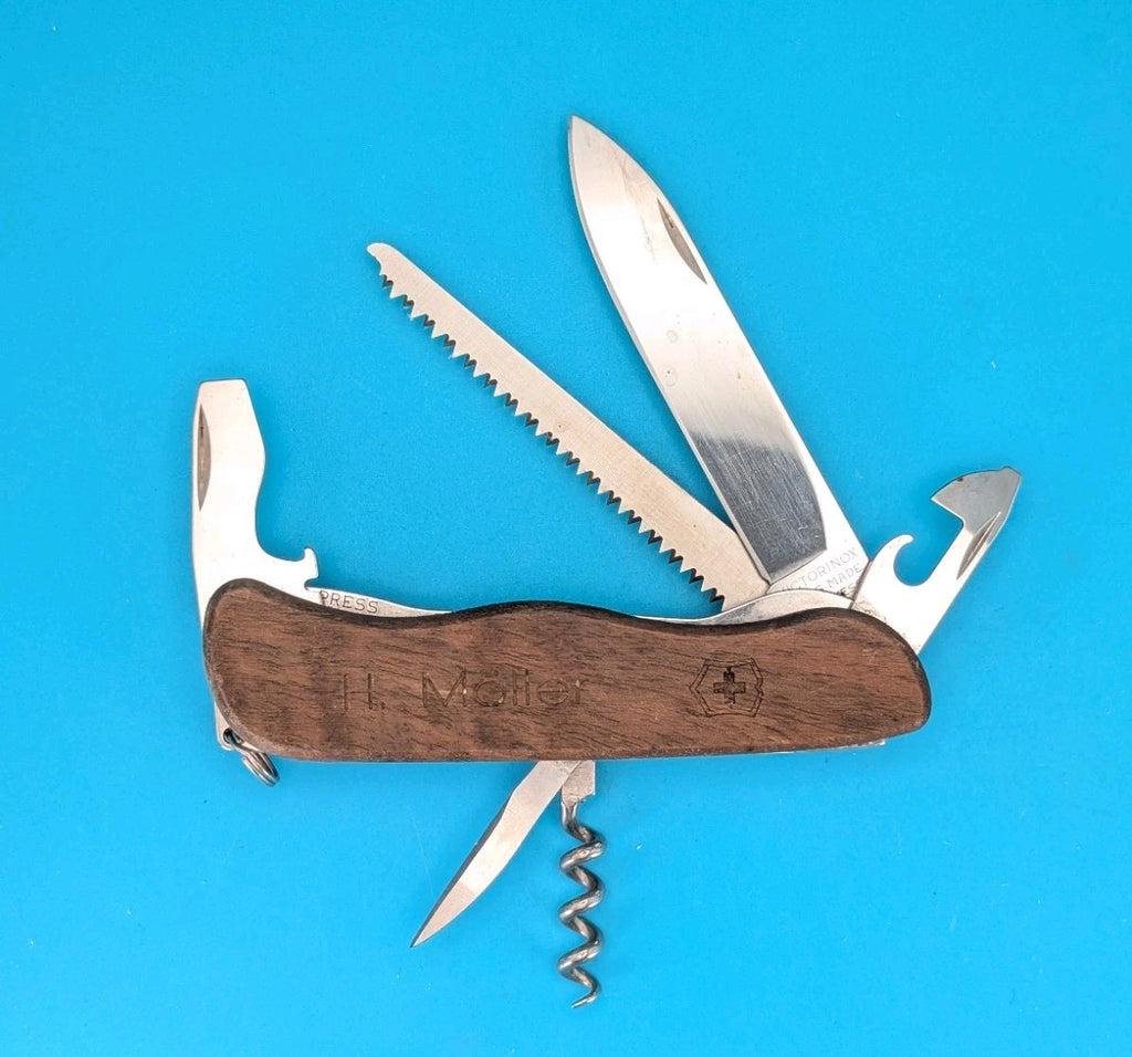 Victorinox Forester Wood Swiss Army Knife Multi Tool! *H. MOLLER*