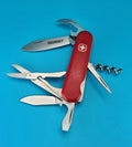 Wenger Classic 141 Red Swiss Army Knife Multi Tool! With Rare Clip Point Blade