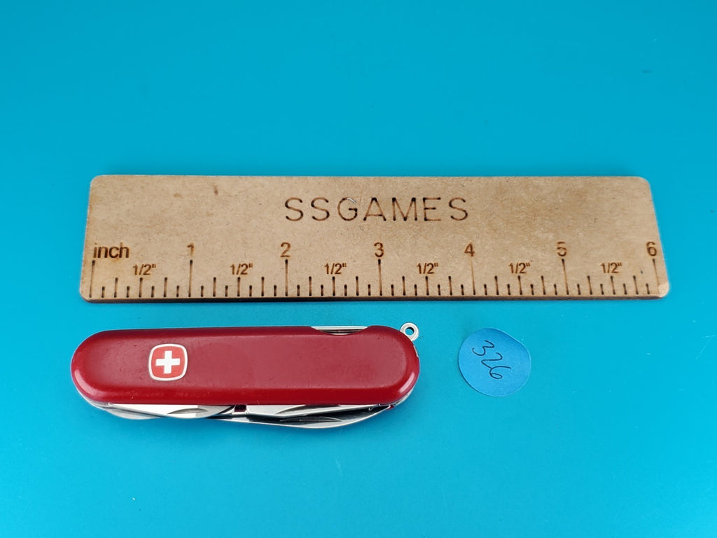 Wenger Traveler Red Swiss Army Knife Multi Tool!