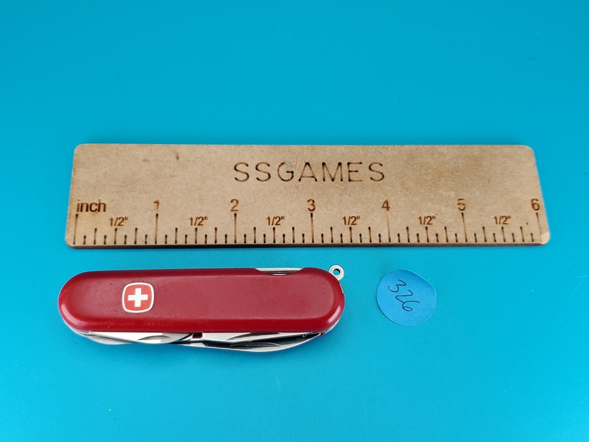 Wenger Traveler Red Swiss Army Knife Multi Tool!