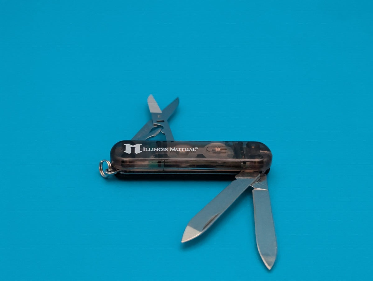Wenger Esquire Microlite Swiss Army Knife Multi Tool! Bright White Led!