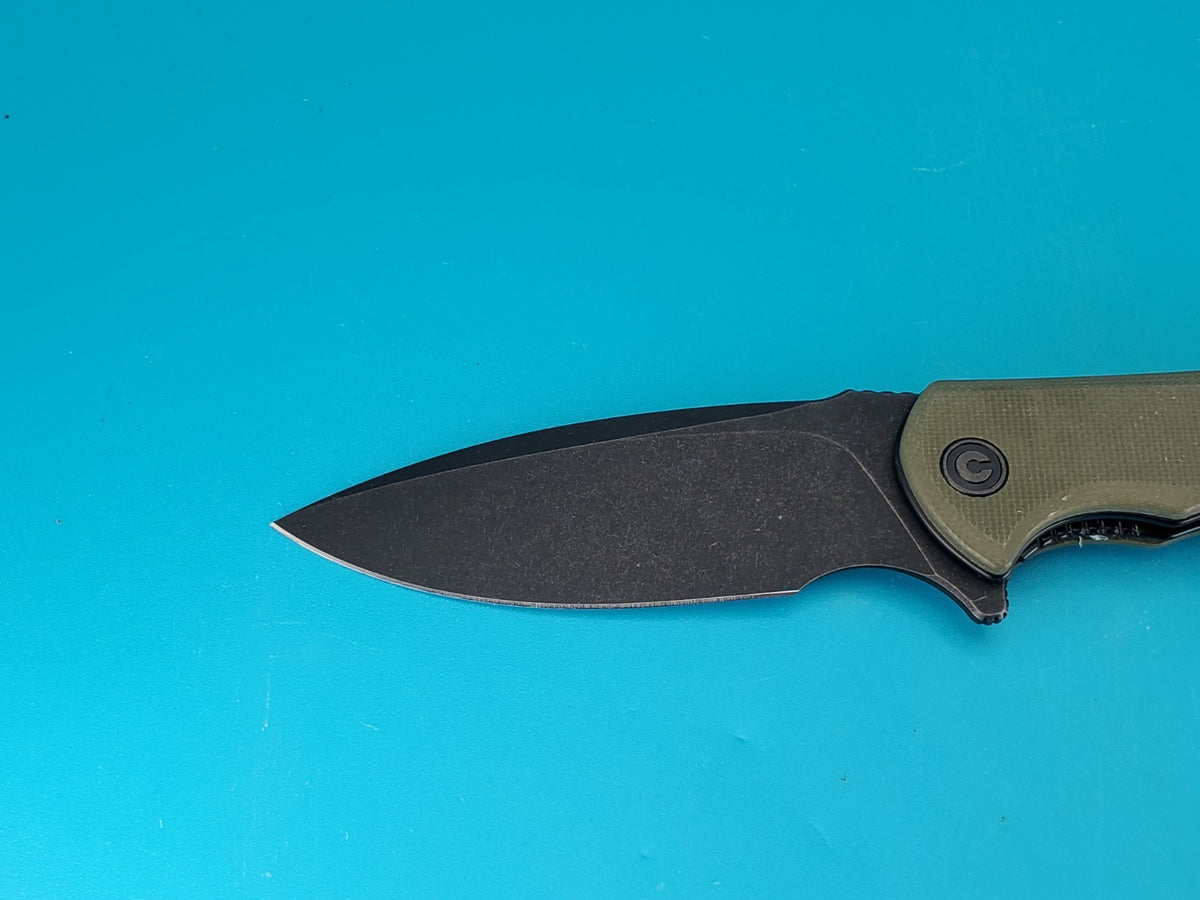 CIVIVI Mini Praxis Folding Pocket Knife, 2.98" D2 Steel Blade G10 Handle