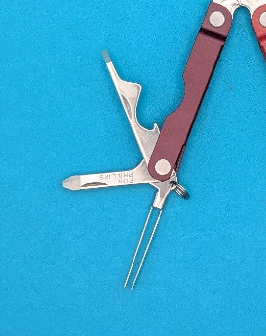 Leatherman Micra Multi-Tool, Knife, Scissors, Key Ring, Mulled Wine!