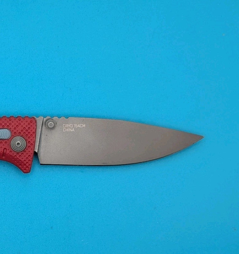 SOG Altair XR Canyon Red CRYO 154CM Folding Knife