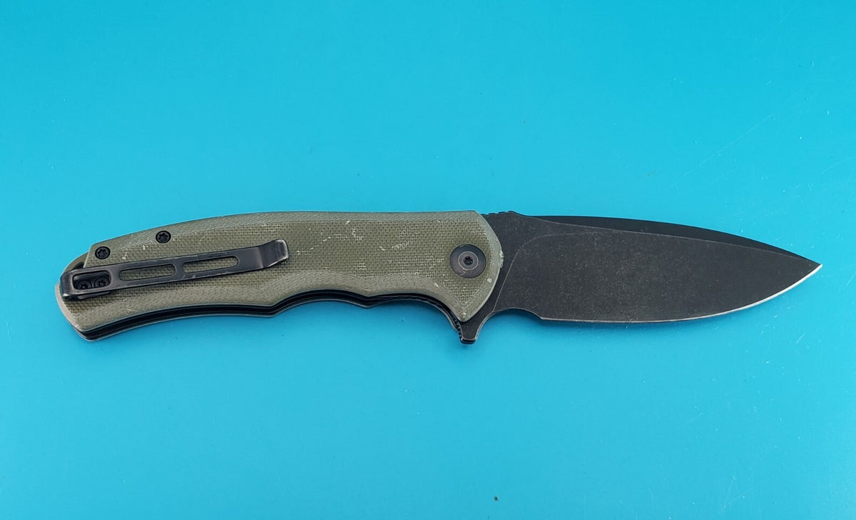 Civivi Praxis Flipper Pocket Knife Liner Lock Plain Edge Blade!