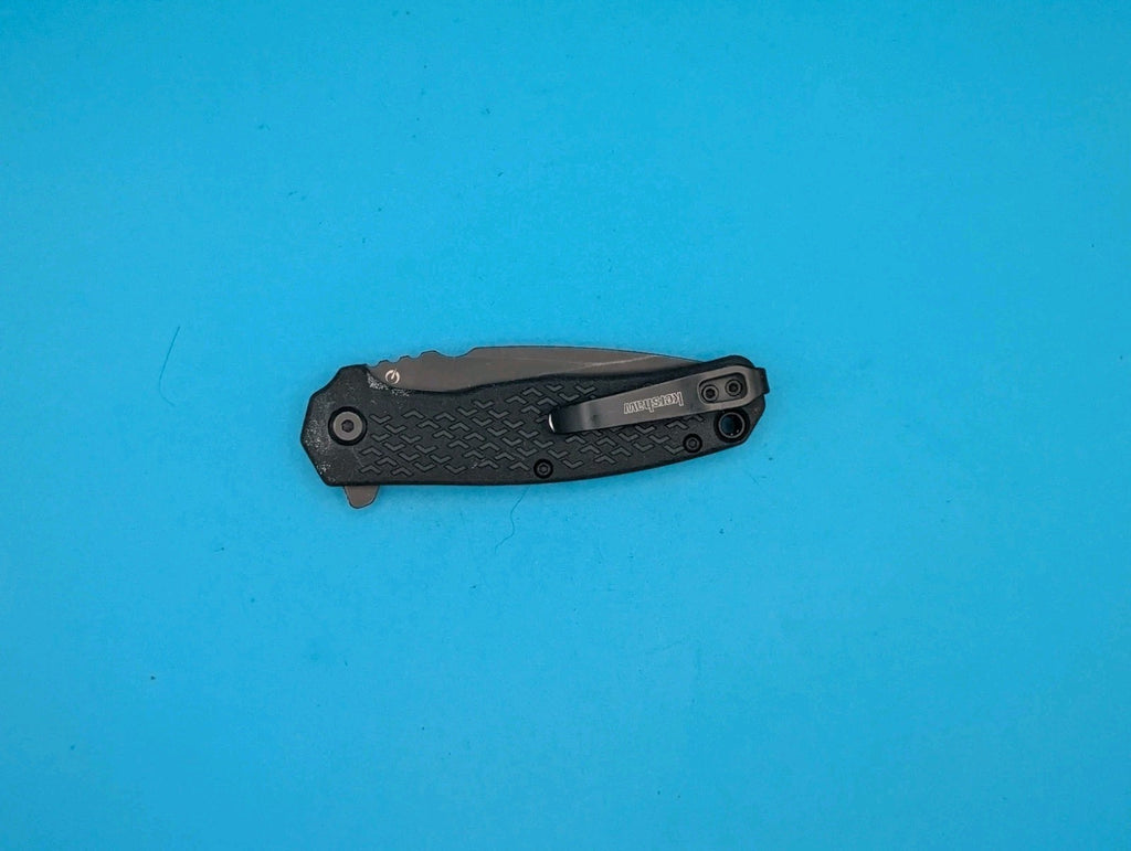 Kershaw Knives Conduit Liner Lock 1407 Black GFN Stainless Pocket Knife
