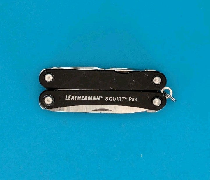 Leatherman SQUIRT PS4 Multi-Tool With Pliers Scissors Knife BLACK!