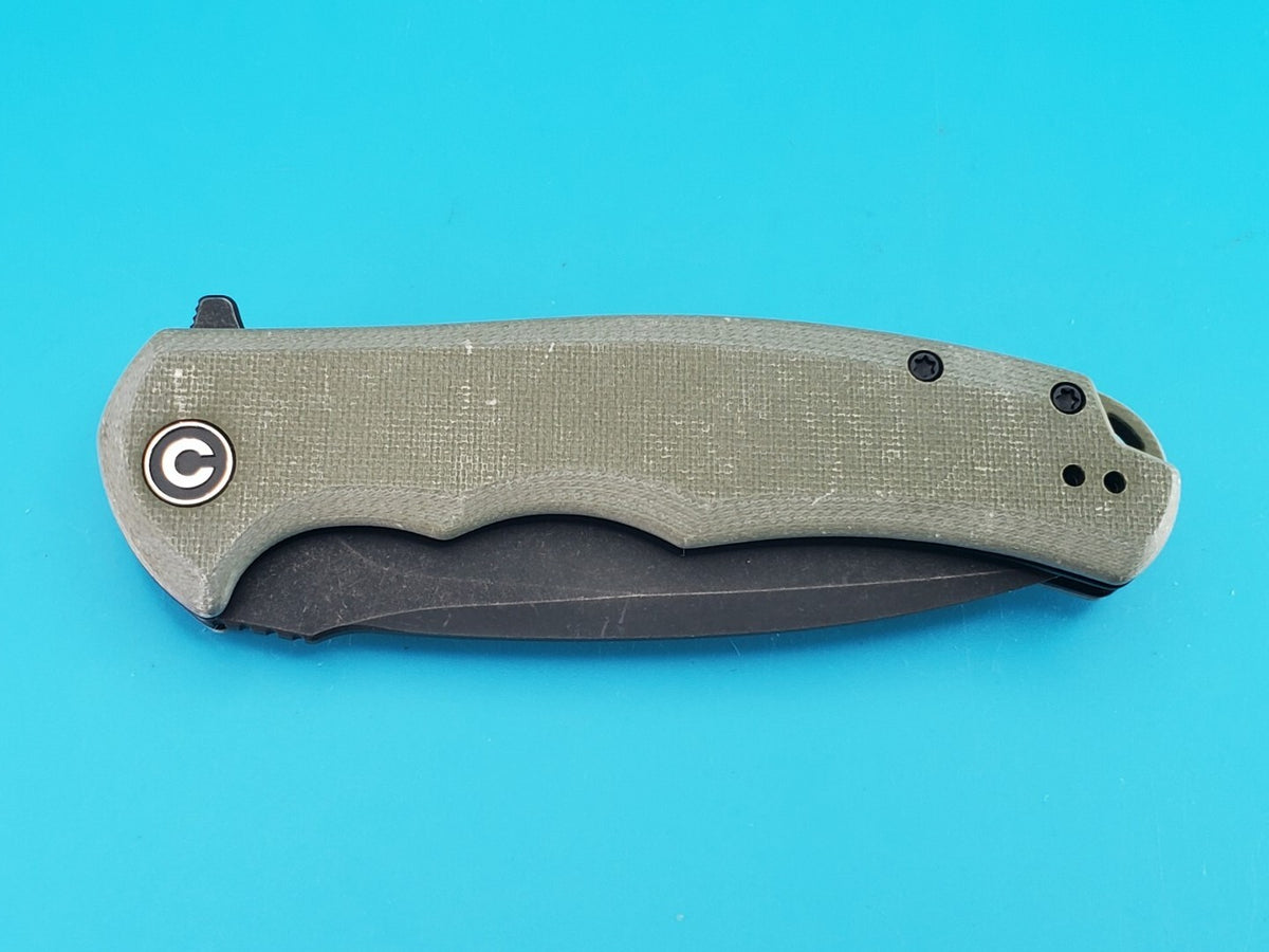Civivi Praxis Flipper Pocket Knife Liner Lock Plain Edge Blade!