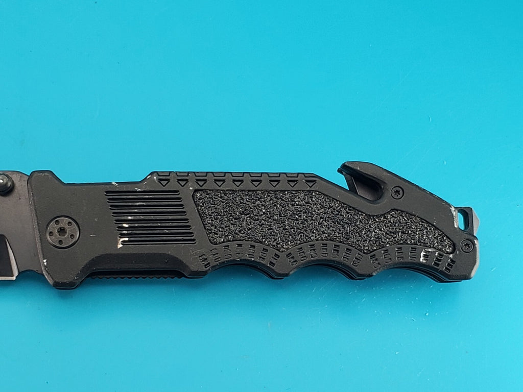 Smith & Wesson Border Guard Liner Lock Plain Edge Folding Pocket Knife!
