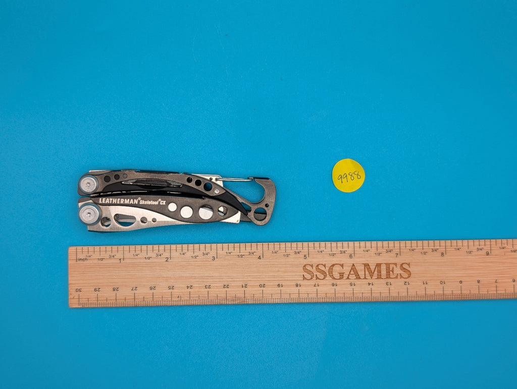 Leatherman Skeletool CX Multitool Plain Edge Knife!