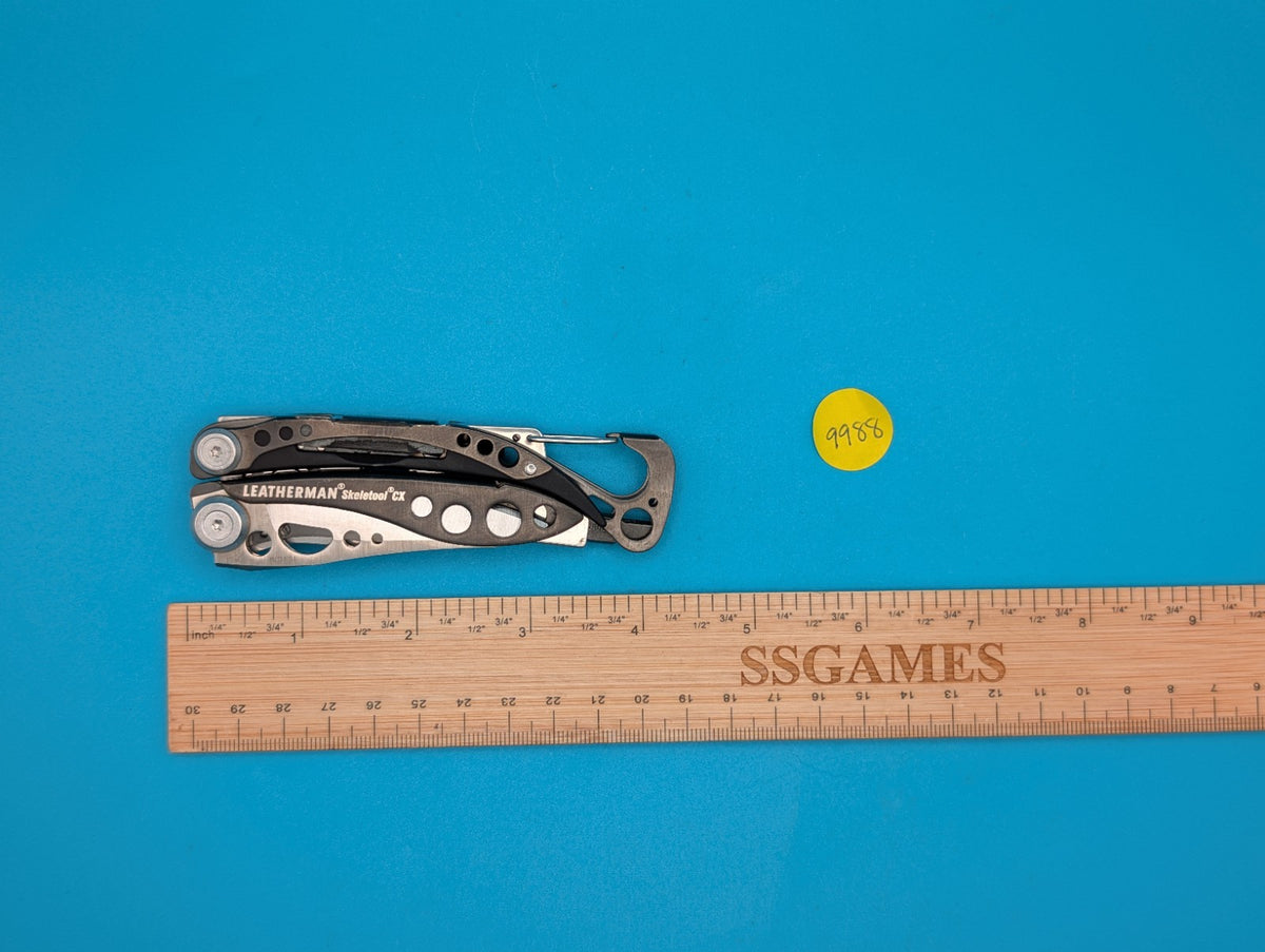 Leatherman Skeletool CX Multitool Plain Edge Knife!
