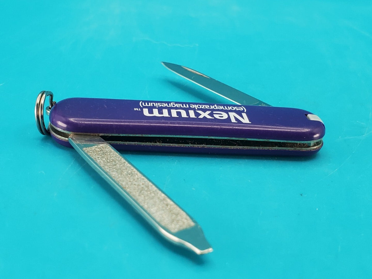 Victorinox Escort Purple Swiss Army Knife 58mm Multi Tool! NEXIUM