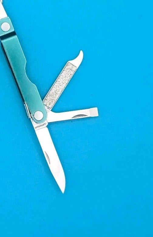 Leatherman Micra Multi-Tool, Knife, Scissors, Key Ring, Green